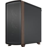 Fractal Design Summit Black TG Light Tint, Tower-Gehäuse schwarz/holz