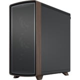 Fractal Design Summit Black TG Light Tint, Tower-Gehäuse schwarz/holz