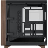 Fractal Design Summit Black TG Light Tint, Tower-Gehäuse schwarz/holz