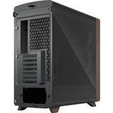 Fractal Design Summit Black TG Light Tint, Tower-Gehäuse schwarz/holz