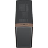 Fractal Design Summit Black TG Light Tint, Tower-Gehäuse schwarz/holz