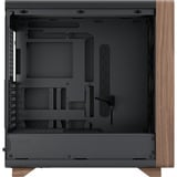 Fractal Design Summit Black TG Light Tint, Tower-Gehäuse schwarz/holz