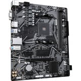 GIGABYTE A520M S2HP, Mainboard schwarz/grau