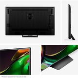 Hisense 85UR8DS RGB MiniLED, LED-Fernseher 215 cm (85 Zoll), schwarz/dunkelgrau, UltraHD/4K, Hi-View AI Engine RGB, 180Hz Panel