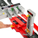 Hot Wheels Hot Wheels Racing Formel 1 Grand Prix Trackset, Rennbahn mit 3 Die-Cast Spielzeugautos im Maßstab 1:64