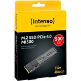 Intenso MI500 500 GB, SSD PCIe 4.0 x4, NVMe 1.4, M.2 2280