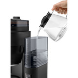 Melitta AromaFresh X , Filtermaschine schwarz (matt)/silber, mit Mahlwerk