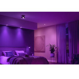 Philips HUE White & Color Ambiance Centura Einbauspot 3er-Pack, LED-Leuchte schwarz, rund