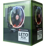 RAIJINTEK LETO RGB, CPU-Kühler schwarz, 120 mm