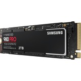 SAMSUNG 980 PRO 2 TB, SSD PCIe 4.0 x4, NVMe 1.3c, M.2 2280, intern