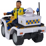Simba Feuerwehrmann Sam Polizei-Quad, Spielfahrzeug mit Figur