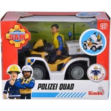 Simba Feuerwehrmann Sam Polizei-Quad, Spielfahrzeug mit Figur