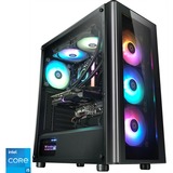 Thermaltake Simonos Black, Gaming-PC schwarz/transparent, Windows 11 Home 64-Bit