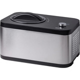 Unold 2-in-1 Eismaschine & Joghurtbereiter EVA edelstahl/schwarz, für 1.500ml Eiscreme, 120 Watt Kompressor