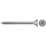 fischer Spanplattenschraube ClassicFast II 3,5x25 Senkkopf TX 1000 Stück, mit Vollgewinde, verzinkt