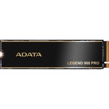 ADATA LEGEND 900 Pro 1 TB, SSD schwarz/gold, PCIe 4.0 x4, NVMe 1.4, M.2 2280