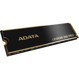 ADATA LEGEND 900 Pro 1 TB, SSD schwarz/gold, PCIe 4.0 x4, NVMe 1.4, M.2 2280