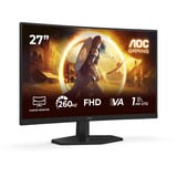 AOC AGON C27G42ZE, Gaming-Monitor 68.5 cm (27 Zoll), schwarz, FullHD, Fast VA, Curved, HDMI, DP, 240Hz Panel