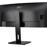 AOC CU34P3CV, LED-Monitor 86 cm (34 Zoll), schwarz, WQHD, VA, Curved, Adaptive-Sync, USB-Hub, 100Hz Panel