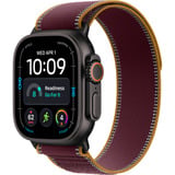 Apple Watch Ultra 4, Smartwatch Titan schwarz, 49 mm, Trail Loop Burgunder S/M, Cellular