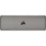 Corsair USB100 Expansion Hub 7Port, USB-Hub grau