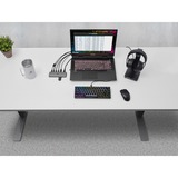 Corsair USB100 Expansion Hub 7Port, USB-Hub grau