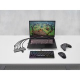 Corsair USB100 Expansion Hub 7Port, USB-Hub grau