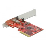 DeLOCK PCIe x4>1x extern USB-C 3.2 Gen 2x2, Schnittstellenkarte 