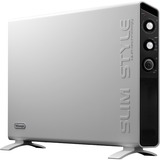 DeLonghi Slim Style HCX 3220, Standkonvektor weiß/schwarz