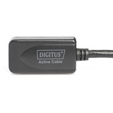 Digitus Aktives USB 2.0 Verlängerungskabel, 20 Meter schwarz, Repeater Kabel