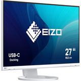 EIZO FlexScan EV2720S-WT, LED-Monitor 68.5 cm (27 Zoll), weiß, WQHD, IPS, USB-C, USB-Hub
