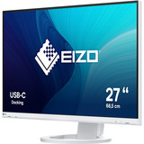 EIZO FlexScan EV2720S-WT, LED-Monitor 68.5 cm (27 Zoll), weiß, WQHD, IPS, USB-C, USB-Hub