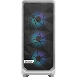 Fractal Design Meshify 2 Compact RGB White TG Clear Tint, Tower-Gehäuse weiß, Tempered Glass