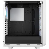 Fractal Design Meshify 2 Compact RGB White TG Clear Tint, Tower-Gehäuse weiß, Tempered Glass