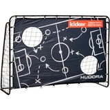 HUDORA Fußballtor Trainer "kicker Edition" Matchplan schwarz
