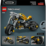 LEGO 42225 Technic Gelbes Motorrad, Konstruktionsspielzeug 