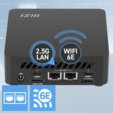 MSI Cubi NUC AI 1UMG-072XAT, Mini-PC schwarz, ohne Betriebssystem