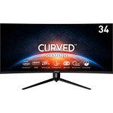 MSI Optix MAG342CQPVDE, Gaming-Monitor 86 cm(34 Zoll), schwarz, UWQHD, Adaptive-Sync, VA, 100Hz Panel