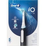  Oral-B iO Series 3 Matt Black mit Reiseetui, Elektrische Zahnbürste schwarz, Matt Black