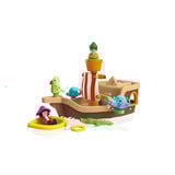 PLAYMOBIL 71769 Junior & Disney: Peter Pans Piratenschiff mit Wasserspritzspaß, Konstruktionsspielzeug 