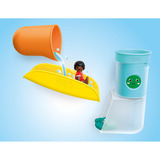 PLAYMOBIL 71775 JUNIOR AQUA: Wasserfalltank mit Rutsche , Konstruktionsspielzeug 