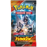  Pokémon-TCG: Karmesin & Purpur – Stürmische Funken - Booster Display, Sammelkarten 