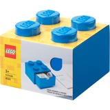 Room Copenhagen LEGO Schreibtischschublade 4          , Aufbewahrungsbox blau, Noppen