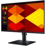 SAMSUNG Essential S24D402GAU, LED-Monitor 60 cm (24 Zoll), schwarz, FullHD, IPS, USB-Hub, DP, HDMI, 100Hz Panel