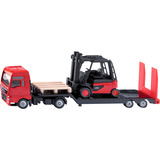SIKU SUPER MAN Lkw mit Linde Gabelstapler, Modellfahrzeug 