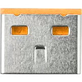 SMARTKEEPER ESSENTIAL USB-A Port Lock (UL03), Einsteckschloss Farbcode Orange, 10 Stück