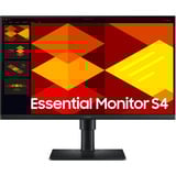 Samsung Essential S24D402GAU, LED-Monitor 60 cm (24 Zoll), schwarz, FullHD, IPS, USB-Hub, DP, HDMI, 100Hz Panel