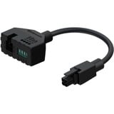 Teltonika 4-Poliger Stromadapter mit E/A-Zugang schwarz