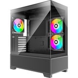 Xilence Xilent Beam XG172 , Tower-Gehäuse schwarz, Tempered Glass x 2