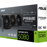 ASUS GeForce RTX 5080 PRIME OC EVO, Grafikkarte DLSS 4, 3x DisplayPort, 1x HDMI 2.1
